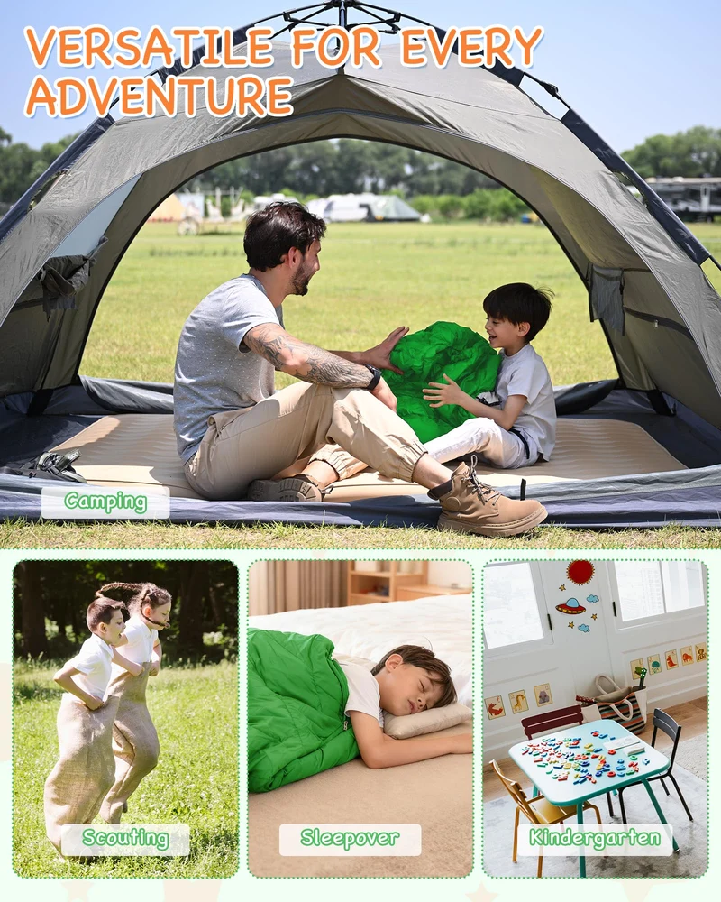 KingCamp Treck 300S+ Kids Mummy Sleeping Bag