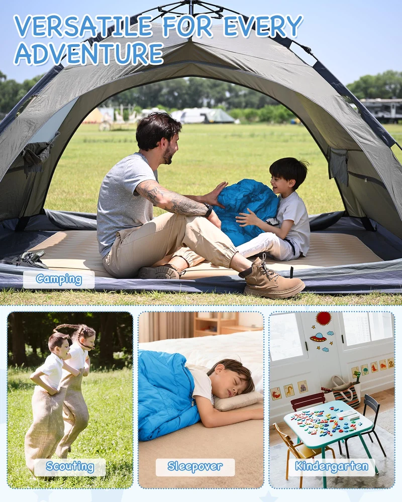 KingCamp Treck 300S+ Kids Mummy Sleeping Bag