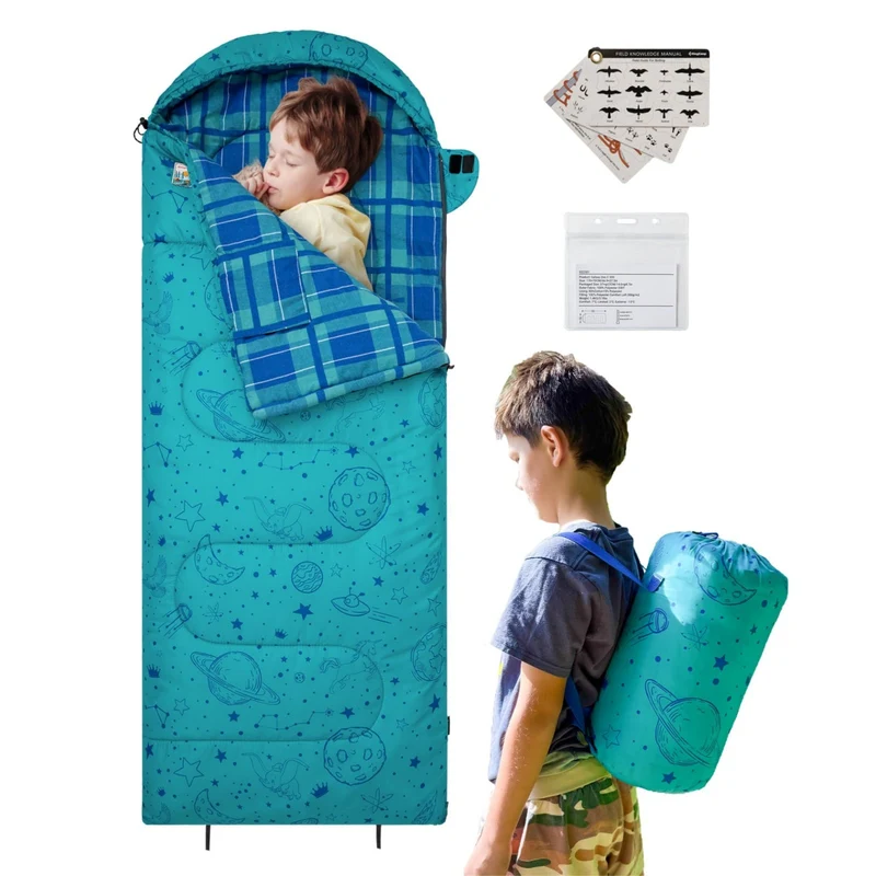 Galaxy Zoo C 300 Kids Sleeping Bag Adjustable Length