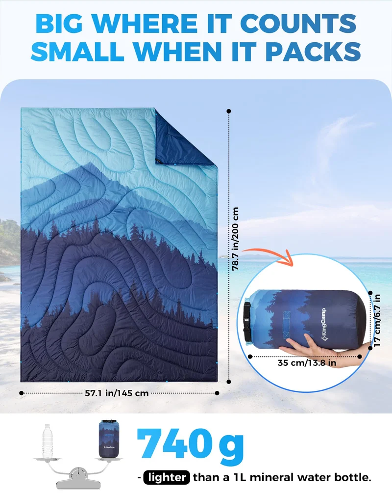 SMART 150 XL Ultralight Camping Blanket