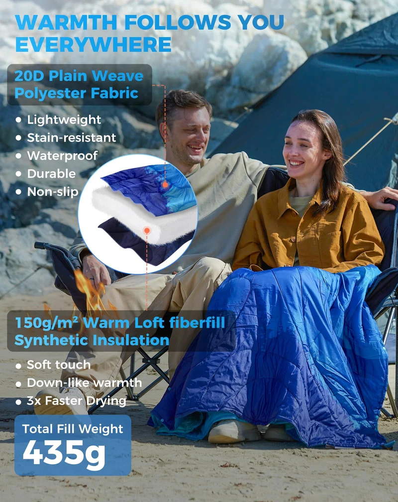SMART 150 XL Ultralight Camping Blanket