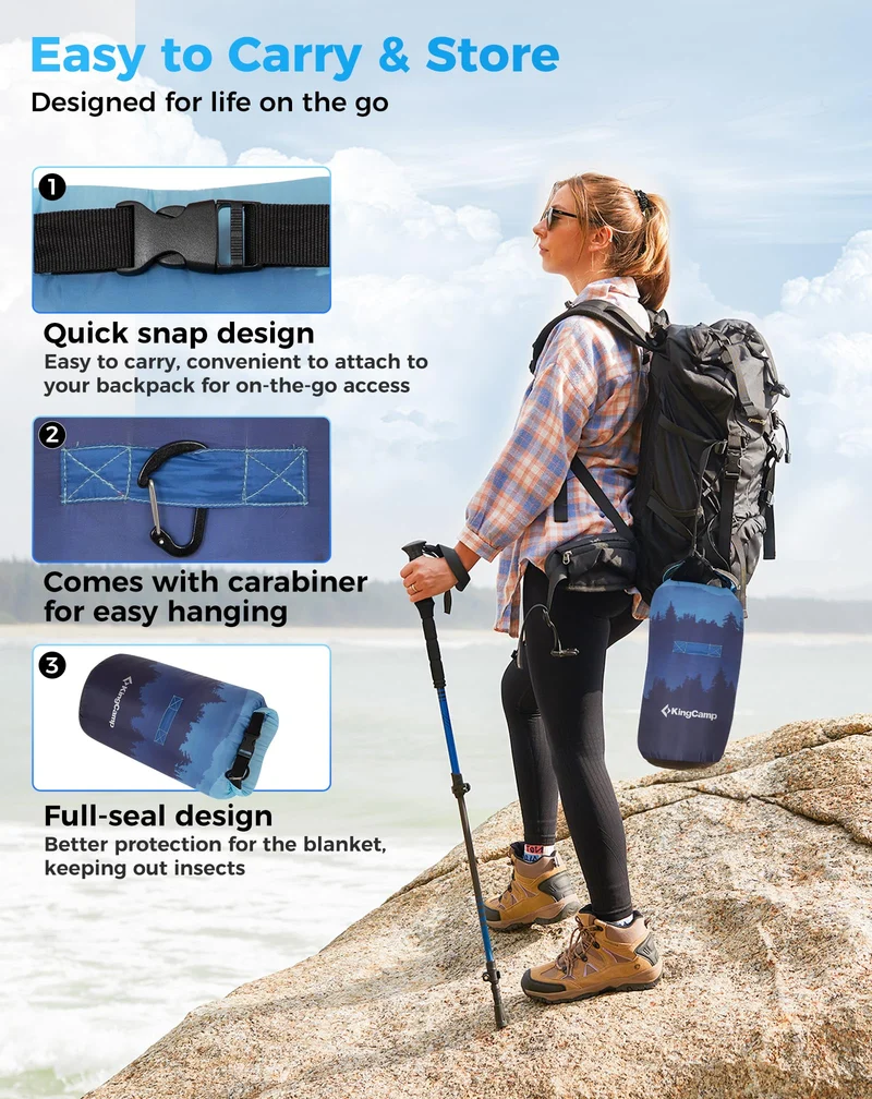 SMART 150 XL Ultralight Camping Blanket