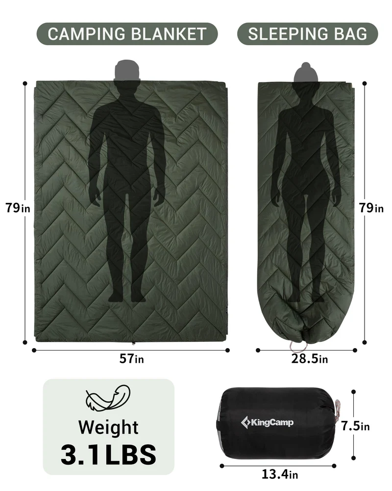 Sherpa Sleeping Bag Blanket