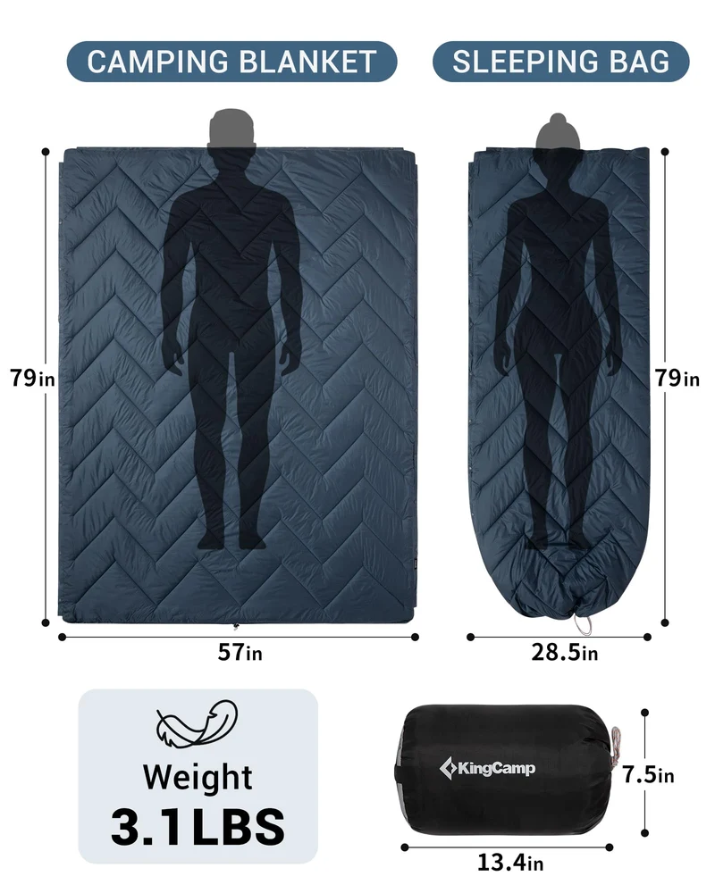 Sherpa Sleeping Bag Blanket