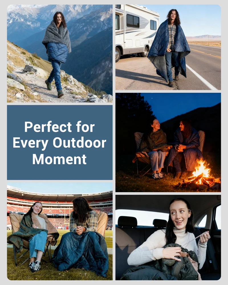 Sherpa Sleeping Bag Blanket