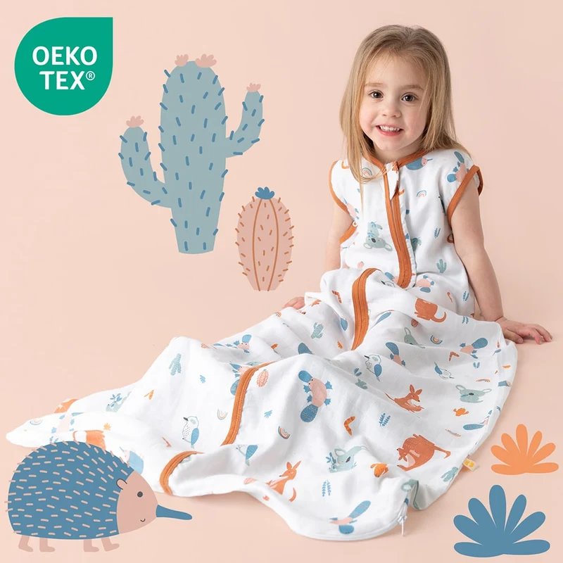 Musselin Babyschlafsack, 0.5 TOG