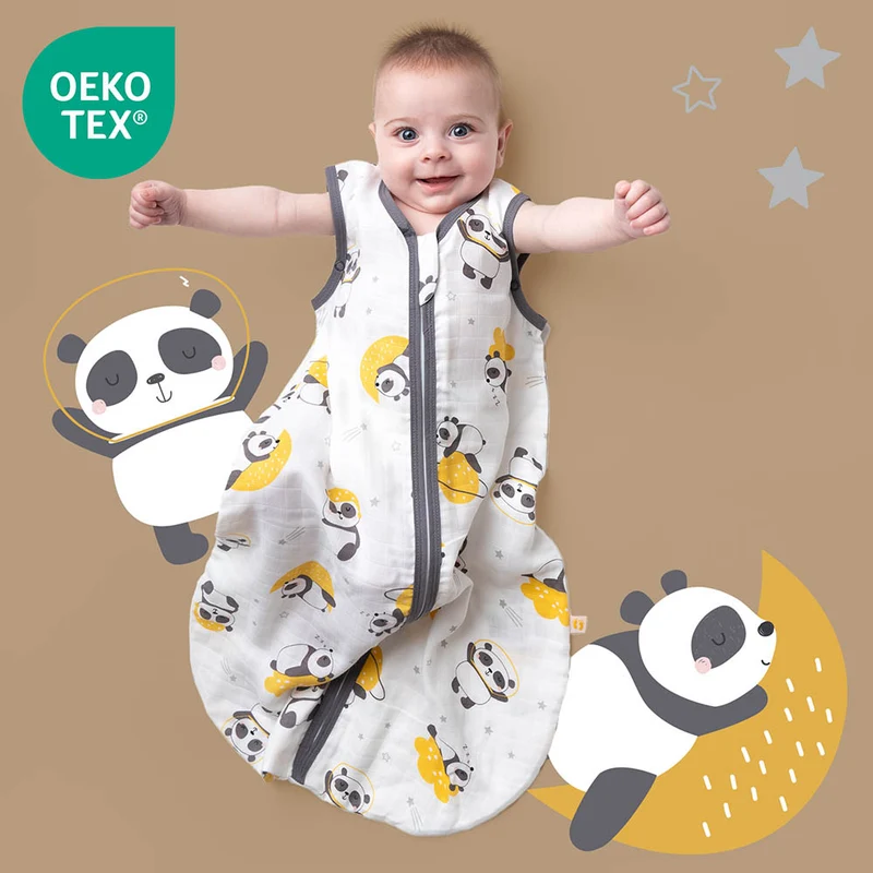 Musselin Babyschlafsack, 0.5 TOG