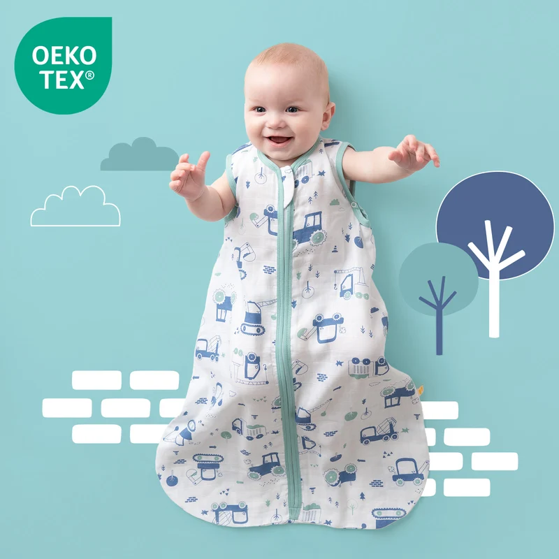 Musselin Babyschlafsack, 0.5 TOG
