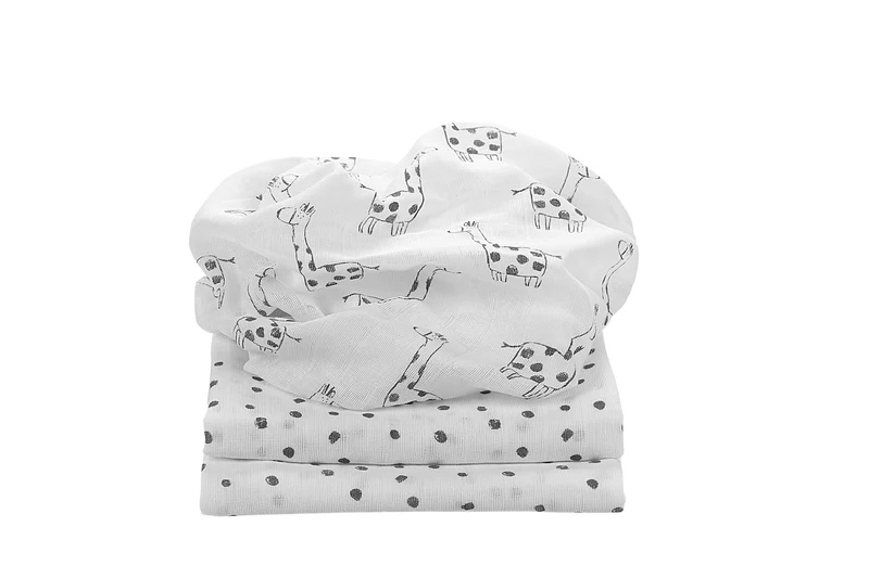 Mullwindeln Giraffe 3er Pack