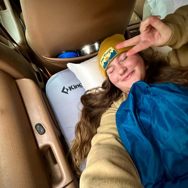 Double Self-Inflating Camping Mattress with Pump