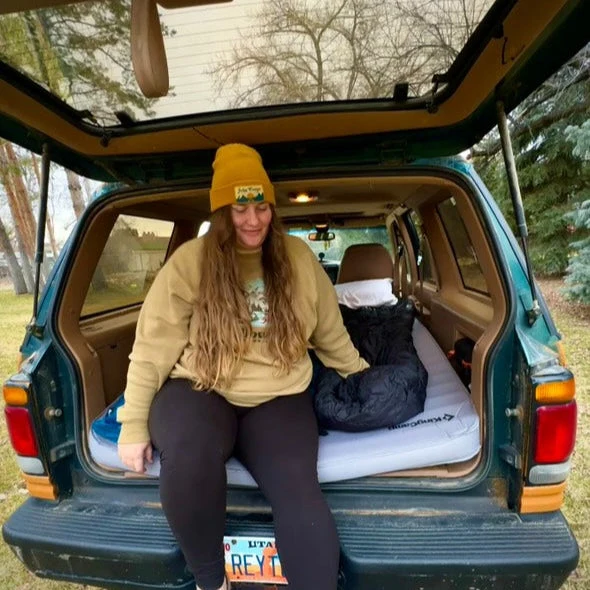 Double Self-Inflating Camping Mattress with Pump