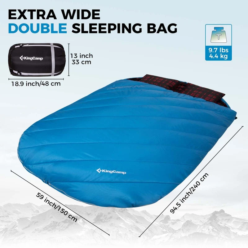 FREESPACE 250D Double-Sized Sleeping Bag