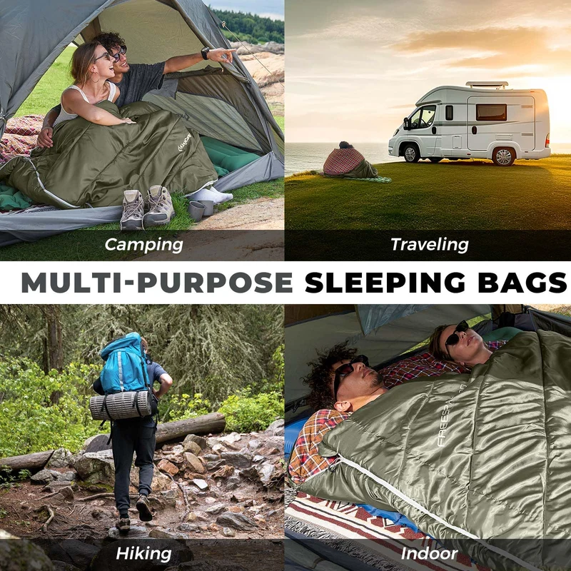 FREESPACE 250D Double-Sized Sleeping Bag