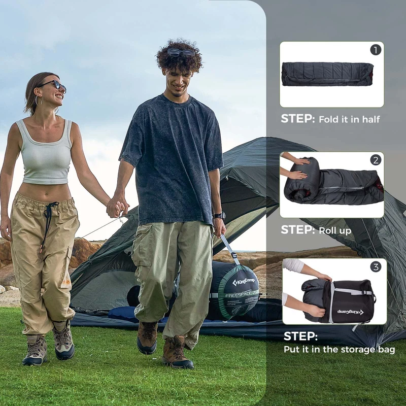 FREESPACE 250D Double-Sized Sleeping Bag