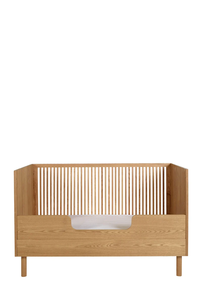 2-in-1 Bett 'Hai No Ki' Natural Ash 140 x 70 cm
