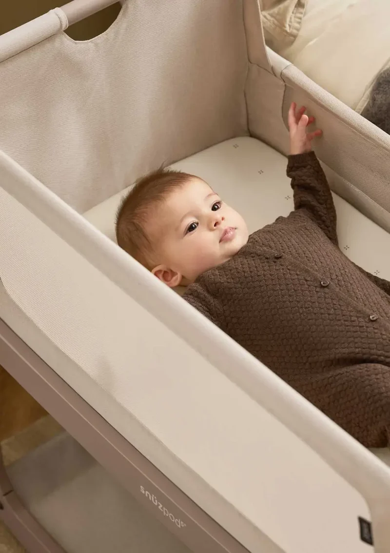 2er-Set Spannbettlaken für Beistellbett 'SnüzPod 5'