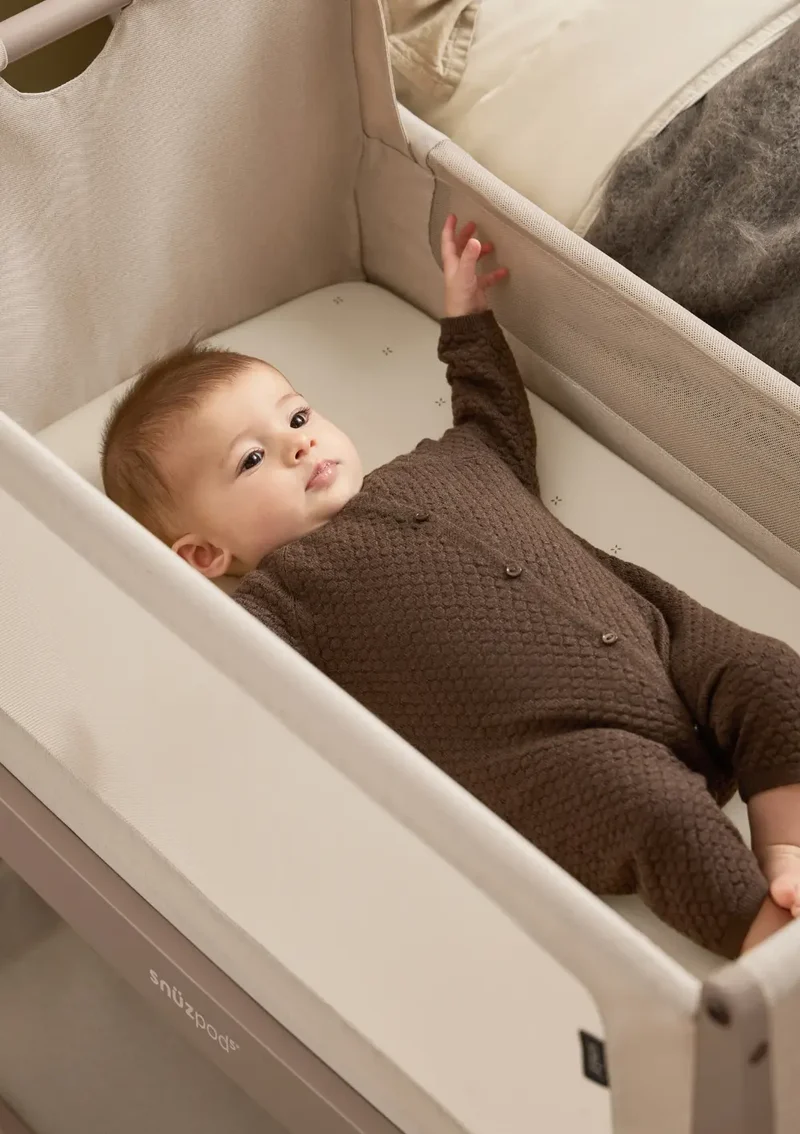 Beistellbett 'SnüzPod 5' Mocha