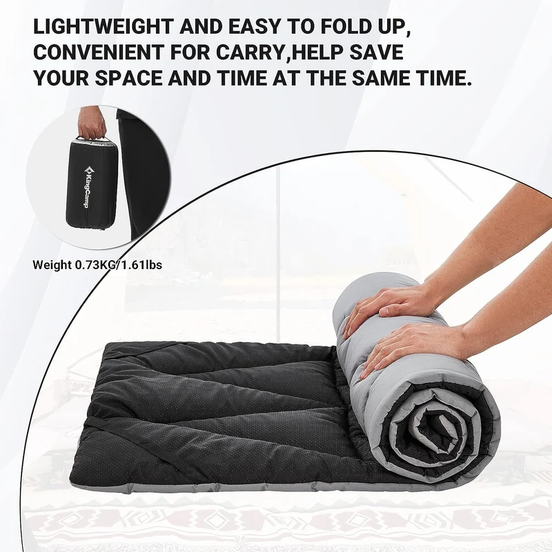 Extra Thick Camping Sleeping Cot Cotton Mat