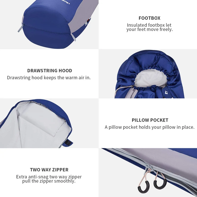 Mummy Ultralight Backpacking Sleeping Bags