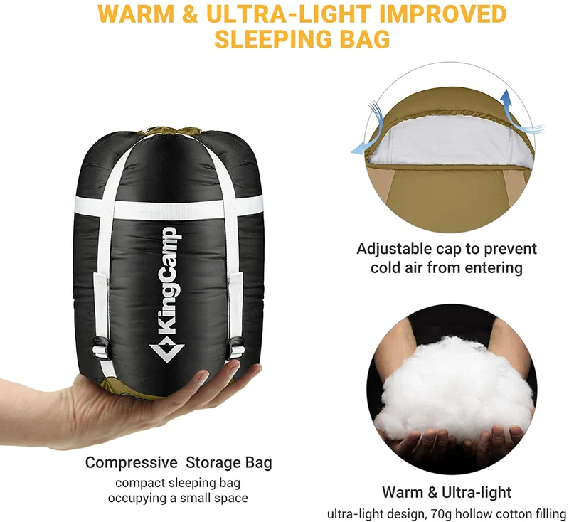Mummy Ultralight Backpacking Sleeping Bags