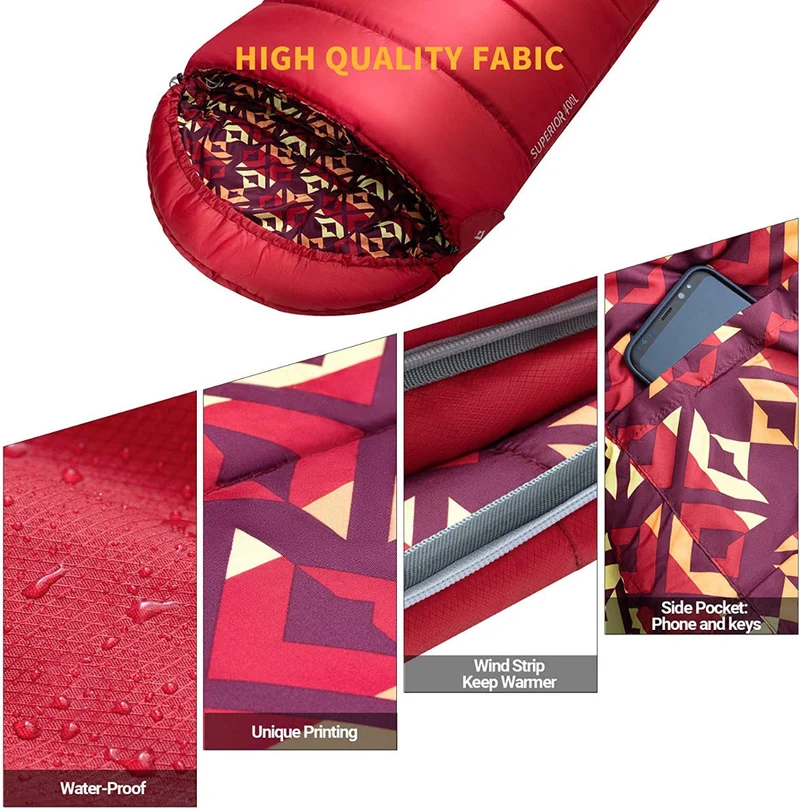 3 Season Camping Sleeping Bag