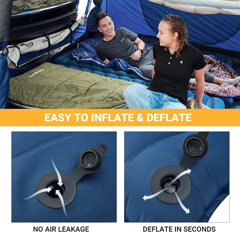 Ergonomic Stretching Inflatable Sleeping Pad
