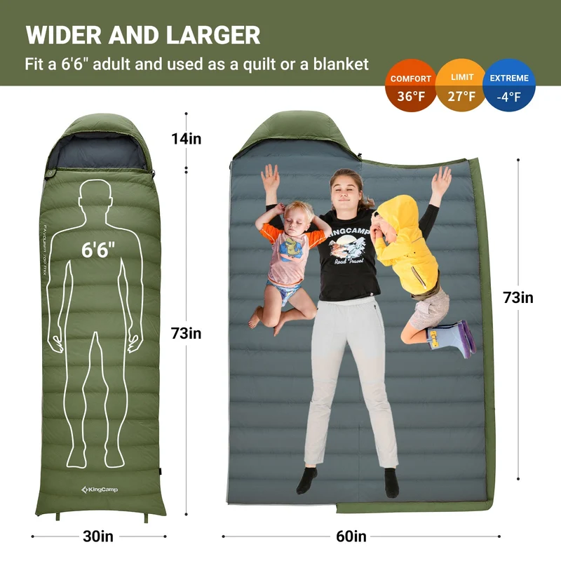 27F Duck Down Sleeping Bag