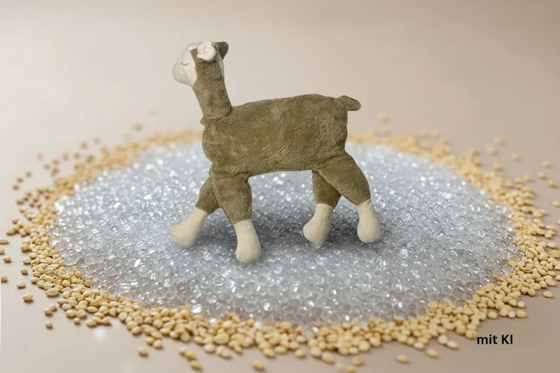 Bio Kuschelkissen Alpaka aus Baumwolle – Spelzfüllung, GOTS