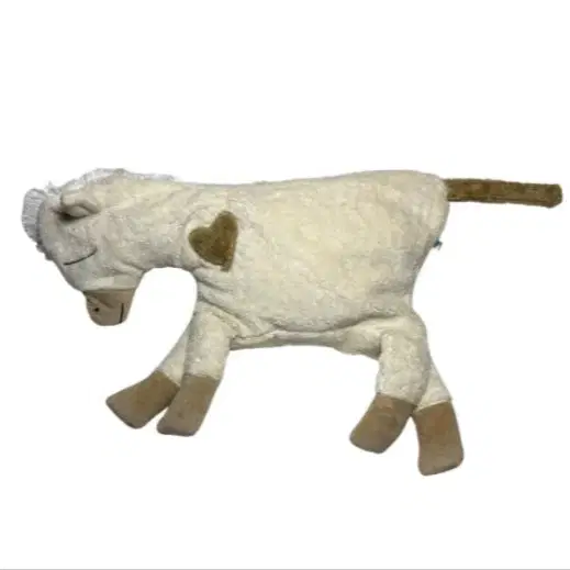 Bio Kuschelkissen Pferd aus Baumwolle – Spelzfüllung, GOTS