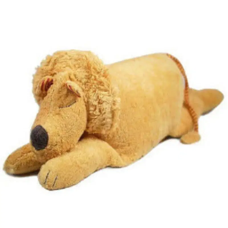Bio Kuschelkissen Löwe aus Baumwolle – Spelzfüllung, GOTS