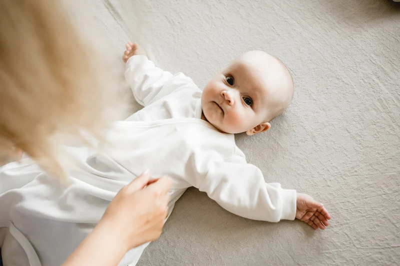 Baby-Mäxchen® Innensack Jersey - Weiß
