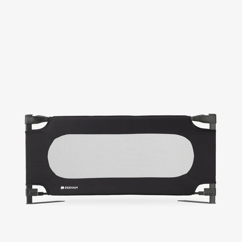 Luxus Bettgitter 120 cm Schwarz