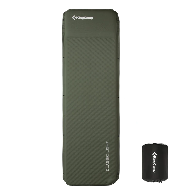 Self-Inflating Sleeping Pad with Pillow-L