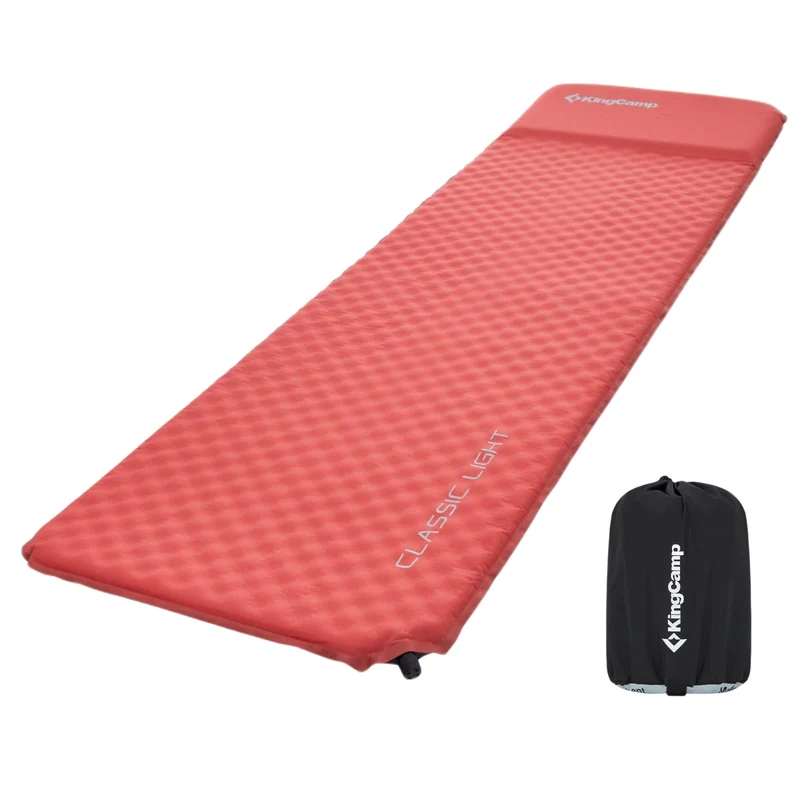Self-Inflating Sleeping Pad with Pillow-L