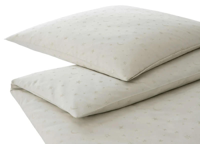 Jacquard Satin Bettwäsche Stars