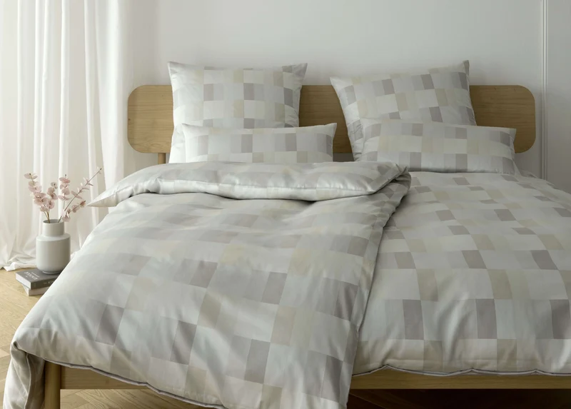 Jacquard Satin Bettwäsche Piazza