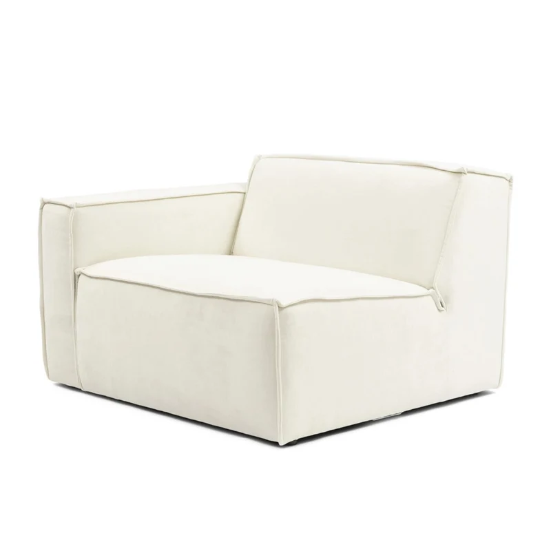 Modulares Sofa The Jagger Sparkling White, Copperfield Weave