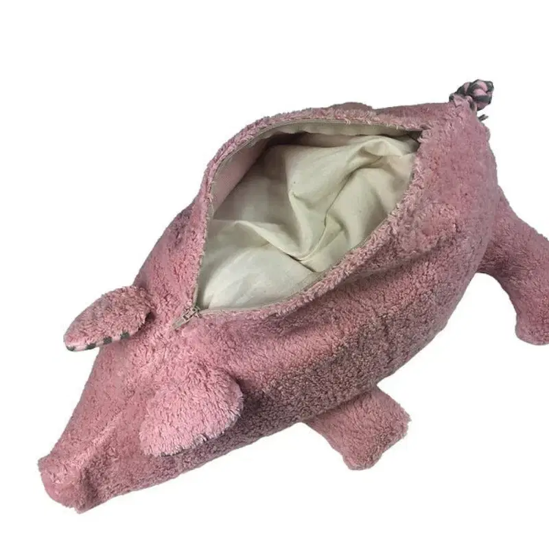 Bio Kuschelkissen Schwein aus Baumwolle – Spelzfüllung, GOTS