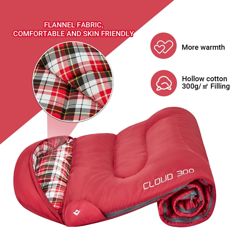 35F Flannel Liner 3 Season Sleeping Bag