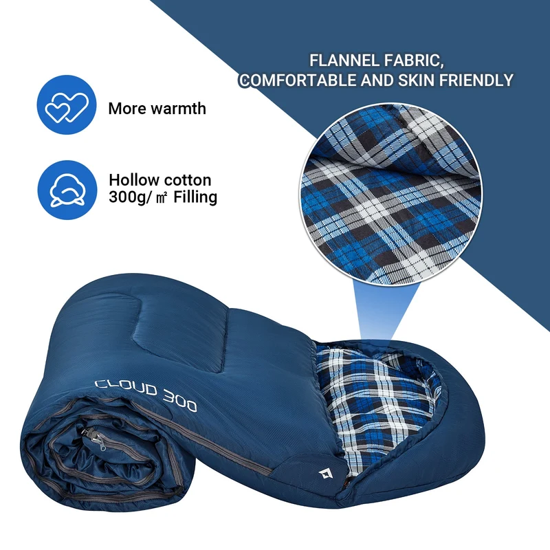 35F Flannel Liner 3 Season Sleeping Bag