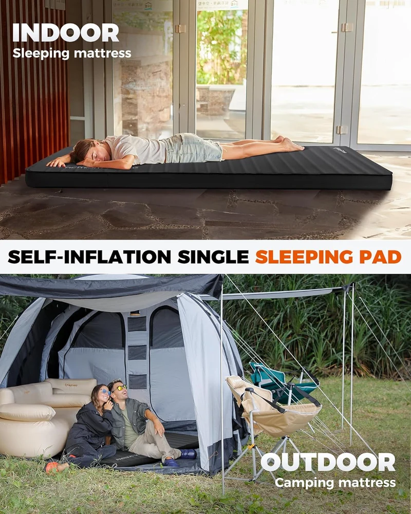 PREMIUM SINGLE 7.5 Self-Inflating Foam Sleeping Pad