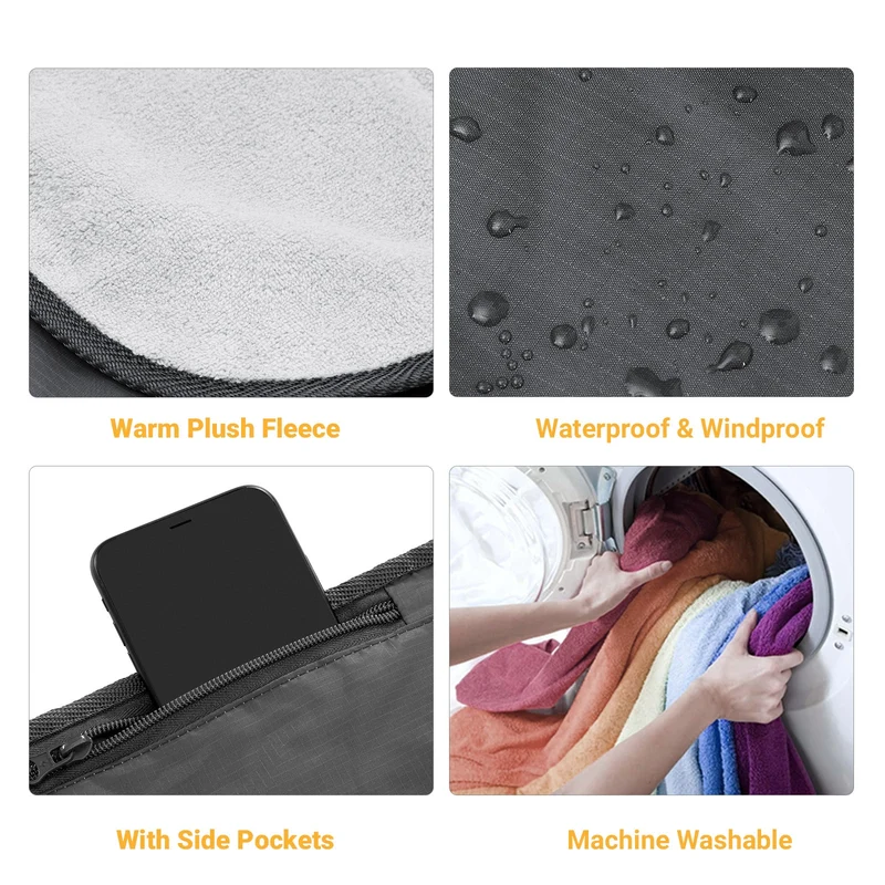 Sandproof Waterproof Picnic Blanket Beach Mat