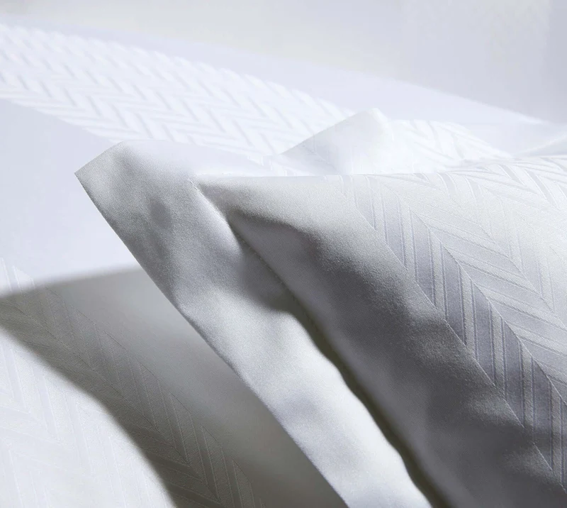Jacquard-Satin-Bettwäsche Metropolis