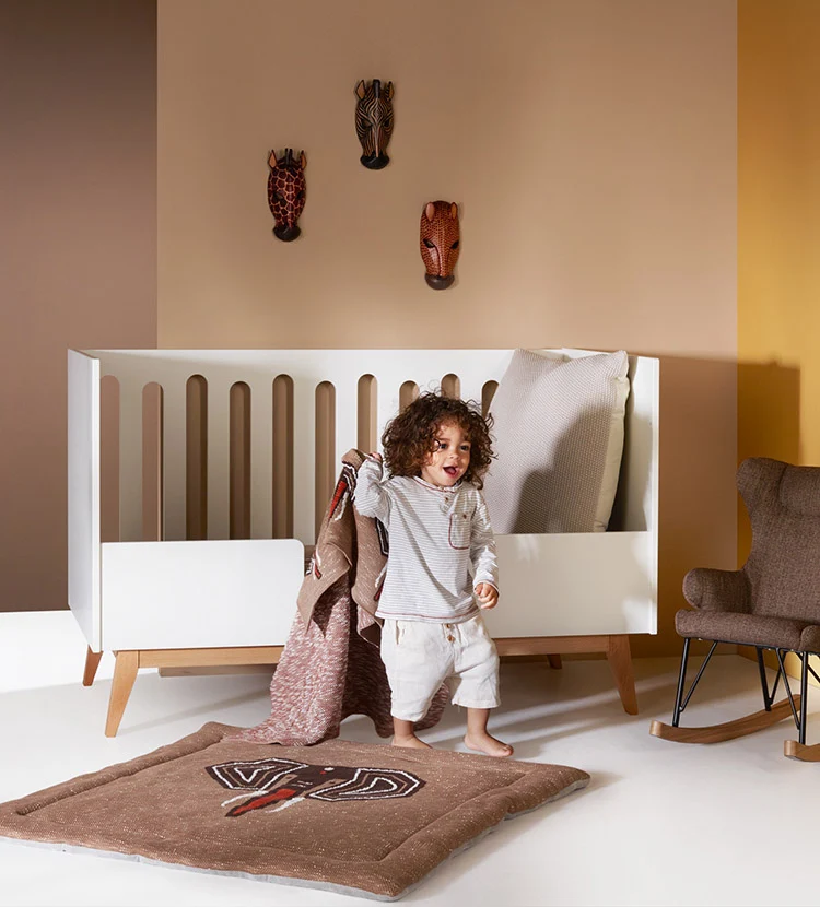 Babybett 'Trendy' Weiß 120 x 60 cm