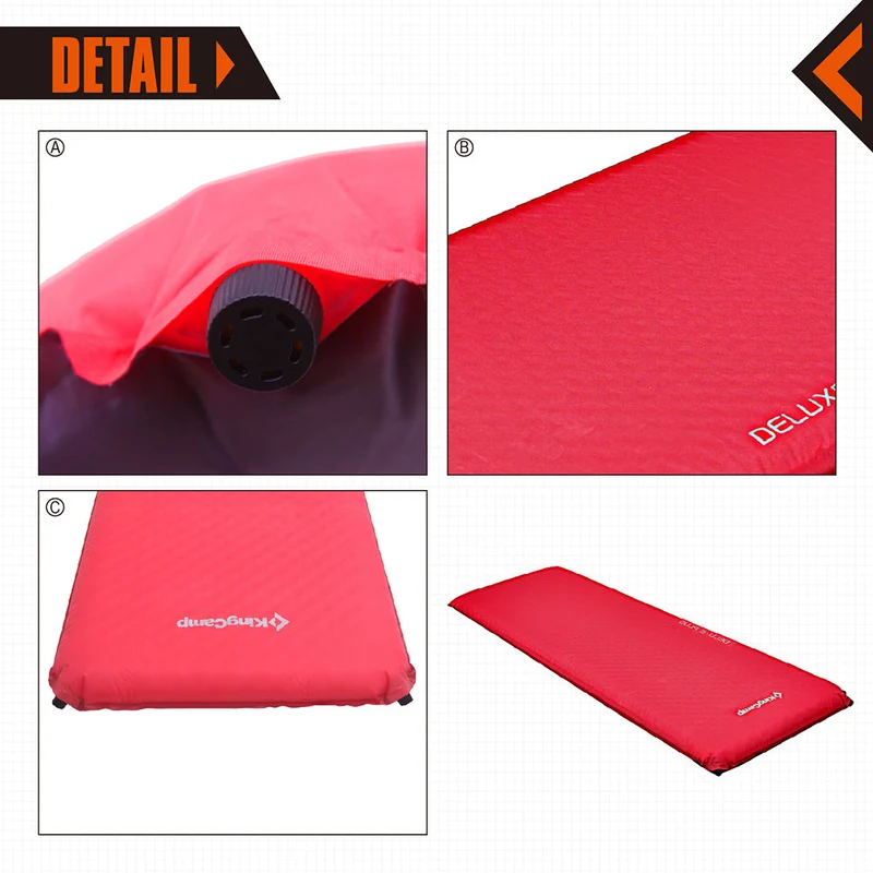 Single Self Inflating Plus Size Sleeping Pad