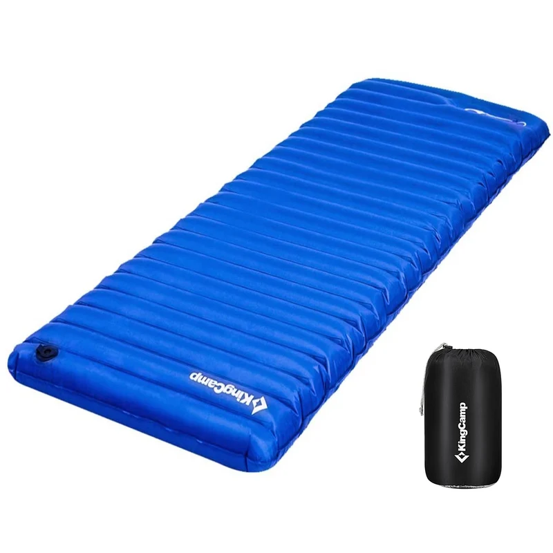 Inflatable Air Foot Press Sleeping Pad Single/Double