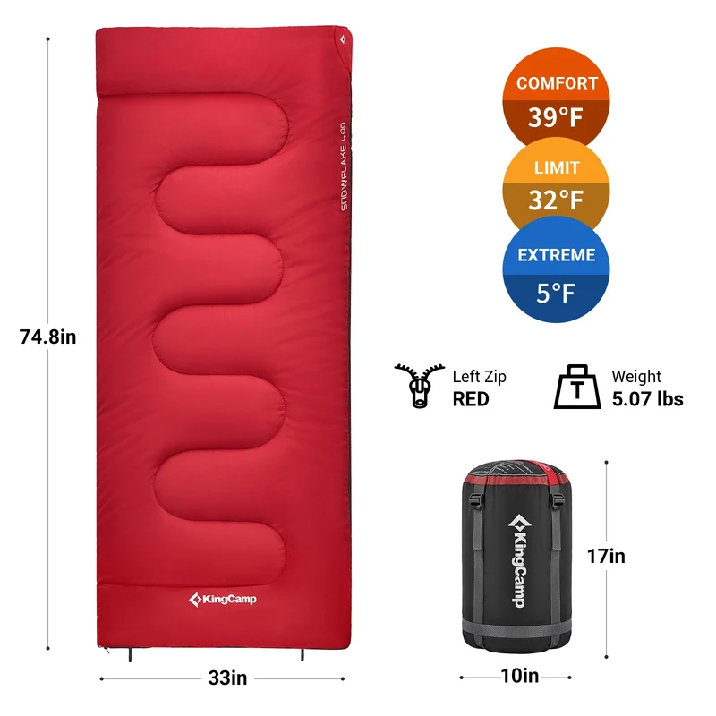 32F 3 Season Cotton Flannel Sleeping Bag