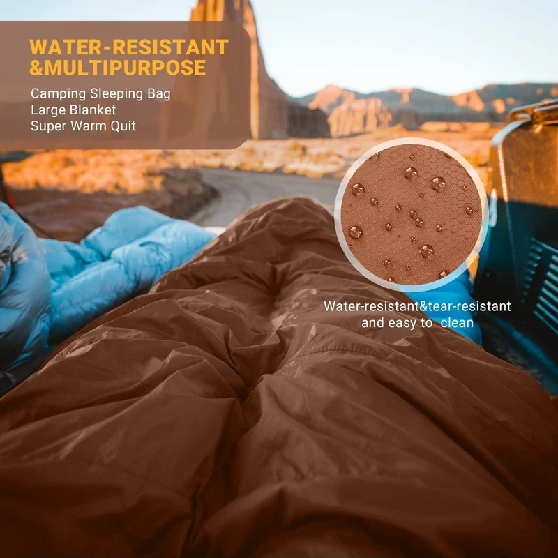 35F 3 Season Double Sleeping Bag