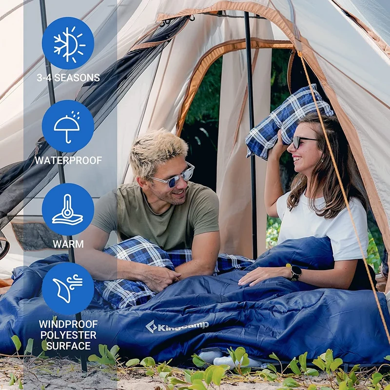 35F 3 Season Double Sleeping Bag