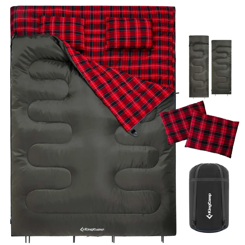 35F 3 Season Double Sleeping Bag